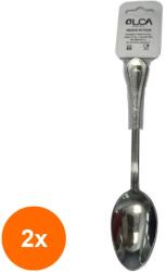 Elcadis Set 2 x 3 Linguri Corona, Inox, Italia, Elcadis (CLE-2xELC-TK-S3-COR-LNG) Tacam
