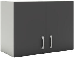  Benita 2 ajtós Felső konyhaszekrény Antracit-Fehér 60x30x45 cm