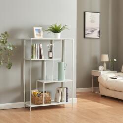 PremiumXL Könyvespolc Reisjärvi Fehér, Matt