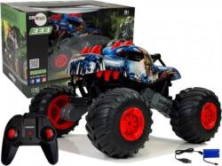 LEAN Toys Terepjáró Autó Nagy Kerekek Dinoszaurusz Távirányítású 2.4G (9023) (9023)