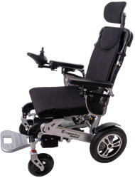 inSPORTline Elektromos kerekesszék inSPORTline Hawkie Evo II állítható háttámlával 700W, joystick, állítható háttámla, összecsukható kialakítás ezüst (29694-1)