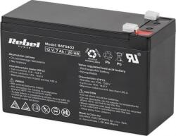 Rebel 12V 7Ah Zselés Akkumulátor (BAT0402) (BAT0402)
