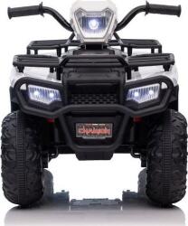 LEAN Toys JC915 12 V Elektromos Quad 13549 - Fehér (13549) (13549)