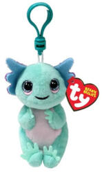 Ty Beanie Bellies plüss kulcstartó - Alex, az axolotl (8, 5 cm) (TY_43121)