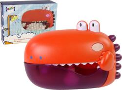 LEAN Toys Szappanos Buborékfürdő Játék Piros Dinoszaurusz Elemekkel (13268) (13268)
