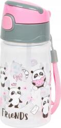 DERFORM Pandás Műanyag Kulacs - 330 ml, Friends, BC05 (DERF. BC05) (DERF.BC05)