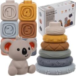 Kruzzel Érzékszervi Puha Blokkok - 13 db. Kruzzel 24812 (5900779954090) (5900779954090)