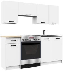 Akord Oliwia 1.8 Konyhabútor Szett Fehér Laminált