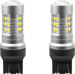  Żarówki Led Canbus 3030 24smd T20 7443 W21/5w Fehér 12v 24v Amio-02126 (5809-uniw) (5809-uniw)