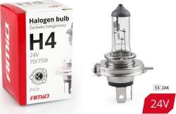 AMiO Halogén Izzó H4 24 V 70/75 W P43t UV Szűrő (AMI-01267) (AMI-01267)