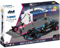 COBI COBI: BWT Alpine F1 boxutca versenyautóval építőjáték (1685) (COBI-1685) - innotechshop