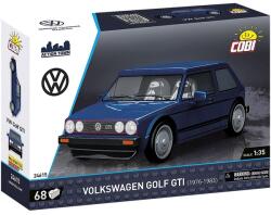 COBI COBI: Volkswagen Golf GTI kék építőjáték (24615) (COBI-24615) - innotechshop