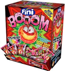 Fini Boom Eper Ízű Savanyú Keménycukor (200* 5g) 1000g - innotechshop