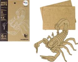 LeanToys Fából Készült 3D Scorpion Puzzle Oktatási Összeállítás 35 db 6499 (16499) (16499)