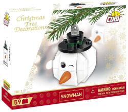 COBI COBI: Karácsonyfadísz hóember építőjáték (20012) (COBI-20012) - innotechshop