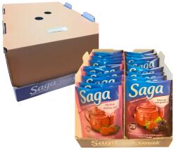 Saga gyümölcstea málna-erdei gyümölcs 20x34g egész gyűjtős