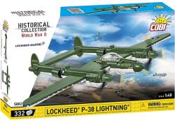 COBI COBI: Lockheed P-38 Lightning repülő építőjáték (5882) (COBI-5882) - innotechshop
