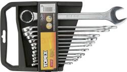 TOPEX 6-22 mm-es Kombinált Csavarkulcsok, 12 db-os Készlet (35D375) (35D375)