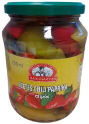 Hajdúsámson Chili paprika ecetes, csípős 680g/330g