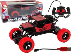 LeanToys Távirányítású Terepjáró Autó R/C 1_18 Piros (15153) (15153)