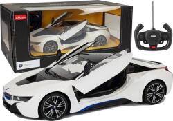 Rastar Autó R/C BMW I8 Rastar 1_14 Fehér Automatikus Ajtó (6014) (6014)