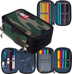 St. Majewski St. Right 3 Emeletes Terepmintás Tolltartó - Felszerelt, Military (5903235632075) (5903235632075)