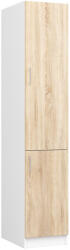 Akord Lima Magas Konyhai Szekrény Sonoma Tölgy Fehér