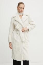 Marciano by Guess kabát CLAIRE női, bézs, átmeneti, kétsoros gombolású, 4BGL33 7206A - bézs M