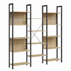 Bravolo LLS107B11 Könyvespolc Sonoma