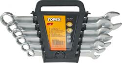 TOPEX 8-17 mm-es Kombinált Csavarkulcsok, 6 db-os Készlet (35D755) (35D755)