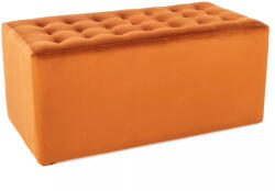 SIGNAL MEBLE Lori 2 Velvet Fahéj Bársony Ülőke Steppelt Tetővel