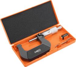 NEO TOOLS Mikrométer, Műanyag Tokban, 25-50 mm ( )