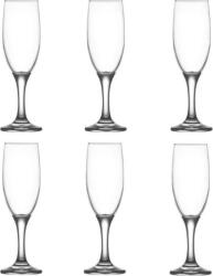 Üveg Pezsgőspohár Készlet - 6 Darabos, 190 ml (3242-uniw) (3242-uniw)