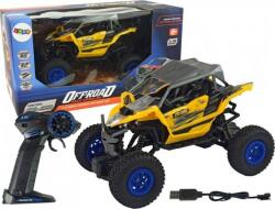 LEAN Toys Off-Road Off-Road Távirányítású 2, 4 Ghz 1_16 Sárga (9389) (9389)