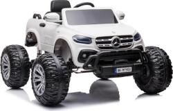 LEAN Toys Mercedes DK-MT950 4x4 Akkumulátoros Autó Fehér Színben (9772-uniw) (9772-uniw)