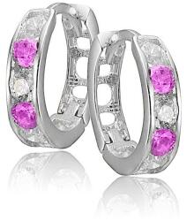 ÉkszerM Fehérarany Karika Fülbevaló AU 67411