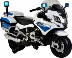 LEAN Toys BMW R1200 Rendőrségi Akkumulátor Motorkerékpár Fehér (2818) (2818)