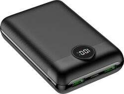  Power Bank Veger S20-20000 mAh LCD Gyors Töltő PD22, 5W Fekete (6970453554198) (6970453554198)