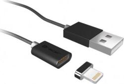 Tracer Mágneses Kábel TRACER USB 2.0 iPhone AM - Lightning 1, 0 m Fekete (TRAKBK46274) (TRAKBK46274)