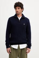 Ralph Lauren gyapjú pulóver sötétkék, garbónyakú, 710974167 - sötétkék M
