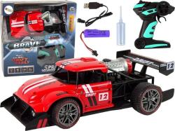 LeanToys R/C Távirányítós Driftautó - 1: 16, 24 cm, Piros (15210) (15210)
