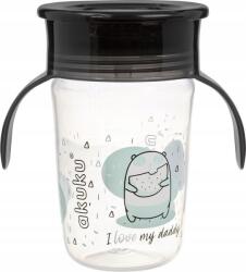 Akuku Itatópohár Csöpögésmentes 240 Ml 360 Fok I Love My Daddy (AKUKU-6637) (AKUKU-6637)