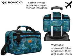 ZELLIA Rovicky Utazótáska - Kézipoggyász - Mintás - R-Tl15608-8848 12 - 40 X 25 X 20 Cm (ZLK-rtl156088848-12-16199255)