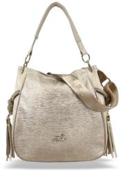ZELLIA Női Válltáska 25036 Beige-Arany - Groove - (ZLK-25036-41936023)