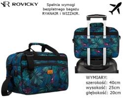 ZELLIA Rovicky Utazótáska - Kézipoggyász - Mintás - R-Tl15608-8893 17 - 40 X 25 X 20 Cm (ZLK-rtl156088893-17-16184053)