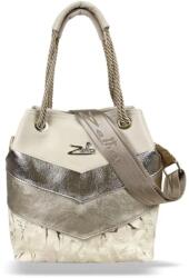 ZELLIA Női Válltáska 24056 Beige-Arany - Gold Leaf - (ZLK-24056-22345073)