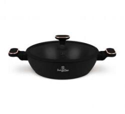 Berlinger Haus Alacsony lábas fedővel 28 cm alu 3 rétegű titánpro bevonattal Black Rose BH/8356 (BH/8356)