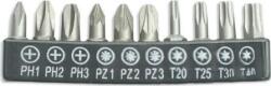 Dedra Lapos, Philips, Pozidriv Bit Készlet 10 db (18A07S11) (18A07S11)