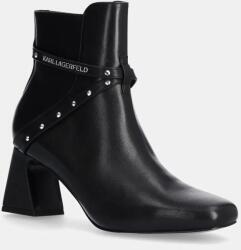 Karl Lagerfeld bőr csizma BEATA - fekete Női 36 - answear - 50 495 Ft