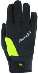 Roeckl Mănuși Roeckl Reichenthal 2 rukavice, čierna/žltá (9.5)